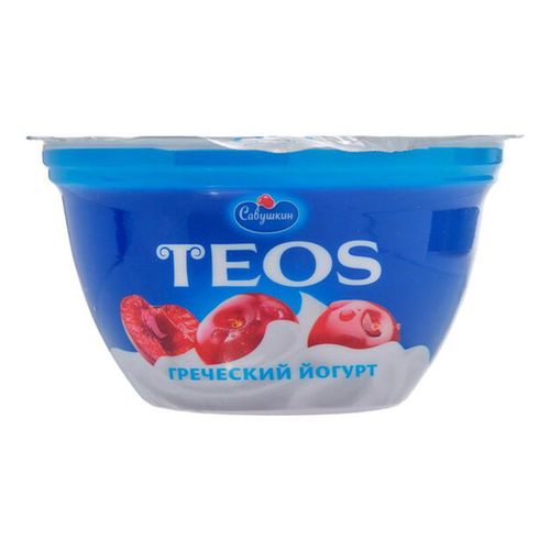 Йогурт Teos Греческий вишня 2% 140 г