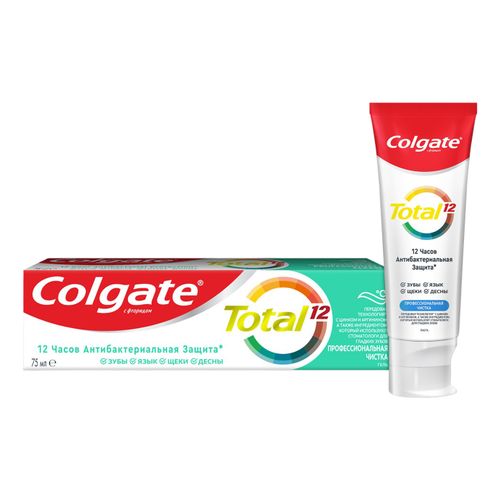 Зубная паста-гель Colgate Total 12 ментол 75 мл
