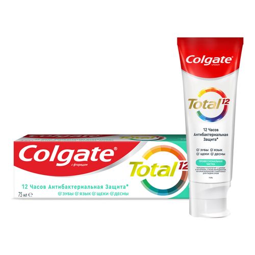 Зубная паста-гель Colgate Total 12 ментол 75 мл