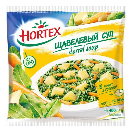 Смесь овощная Hortex Суп щавелевый 400 г