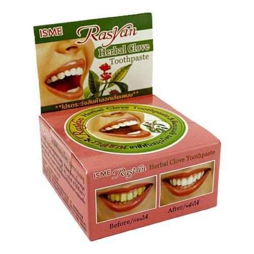 Зубная паста Twin Lotus Herbal Rasyan с гвоздикой 25 г