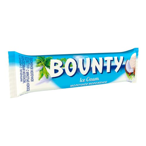 Мороженое молочное Bounty кокос в шоколадной глазури БЗМЖ 40 г