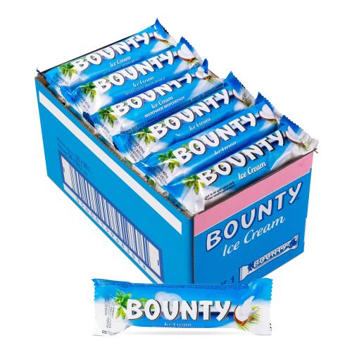Мороженое молочное Bounty кокос в шоколадной глазури БЗМЖ 40 г