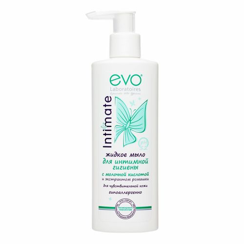 Жидкое мыло для интимной гигиены Evo Intimate для чувствительной кожи 200 мл