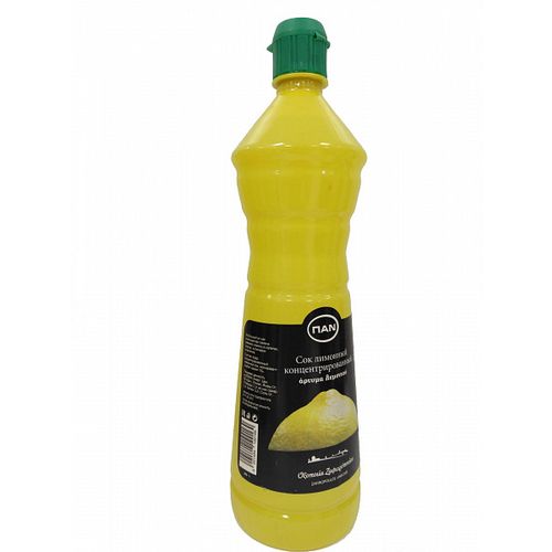 Сок лимонный Пан концентрированный 400 мл
