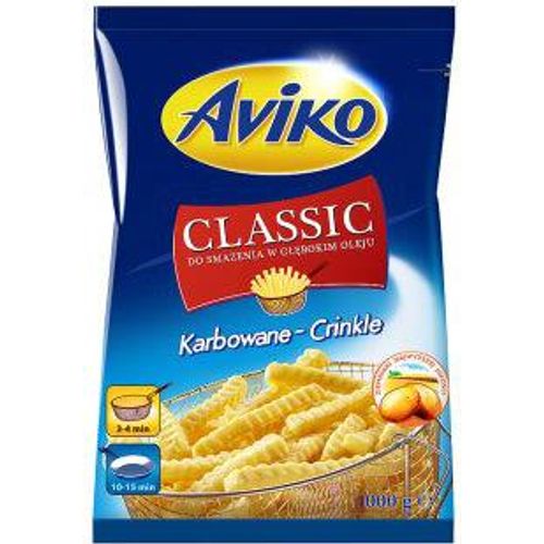 Картофель фри Aviko Classic pommes frites соломка замороженный 1 кг