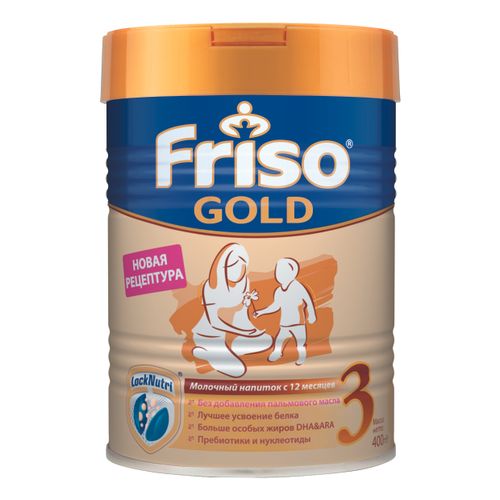 Смесь молочная Friso Gold 3 для детей старше 1 года 400 г