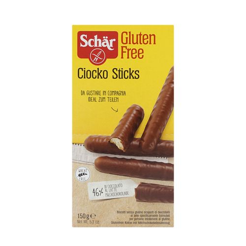 Печенье Dr. Schar Ciocco Sticks палочки в шоколадной глазури 150 г