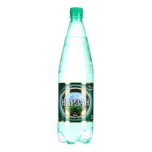 Вода минеральная Нарзан газированная лечебно-столовая 1 л - купить с ...