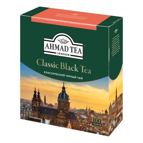 Чай черный Ahmad Tea Classic в пакетиках 2 г х 100 шт