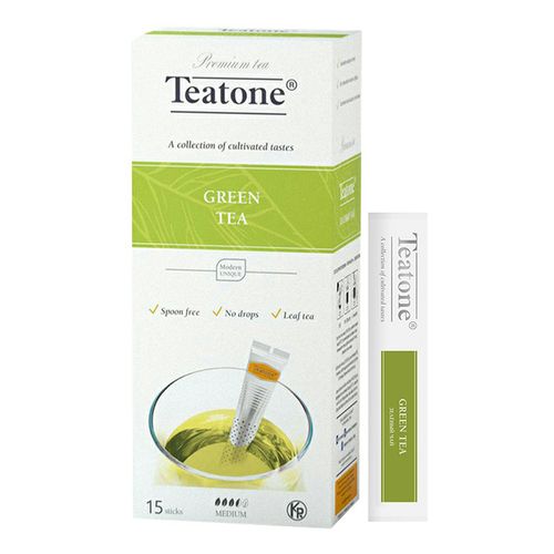 Чай зеленый Teatone Green Tea в стиках 1,8 г х 15 шт