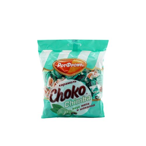 Карамель Рот Фронт choko chimba мята и шоколад с молочной начинкой 250 г