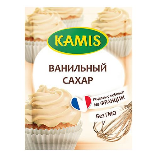 Kamis Для выпечки Ванильный сахар Пакет 8 г