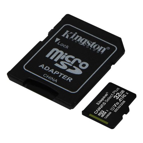Карта памяти Kingston MicroSD Canvas Select Plus A1 32 Гб класс 10