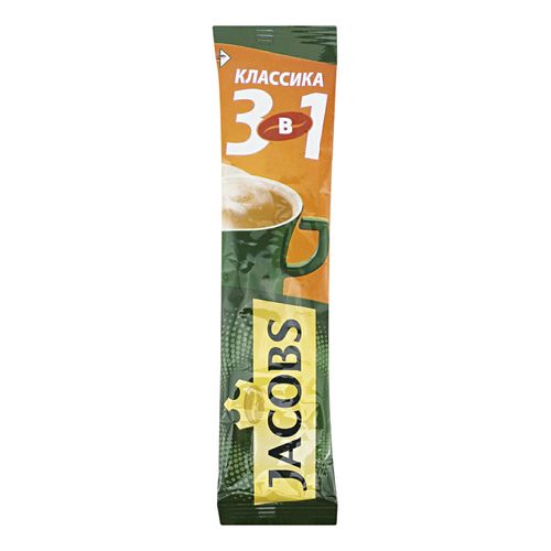 Кофейный напиток Jacobs Monarch 3 в 1 Классика растворимый 12 г