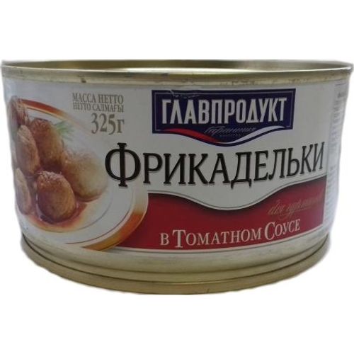 Фрикадельки Главпродукт мясные в томатном соусе 325 г