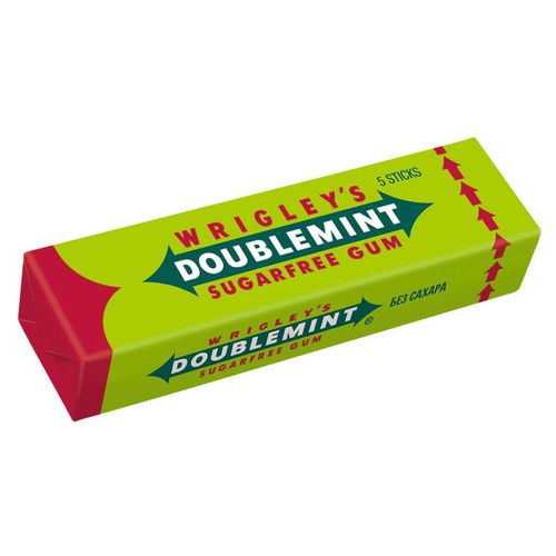 Жевательная резинка Wrigley's Doublemint без сахара 13 г