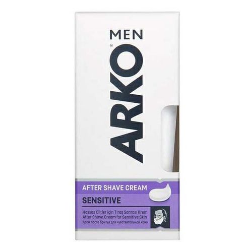Крем после бритья Arko Men Sensitive мужской с экстрактом алоэ для чувствительной кожи 50 мл