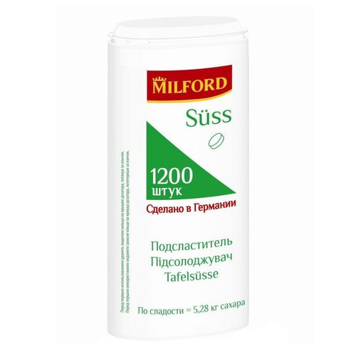 Сахарозаменитель Milford Süss 1200 таблеток