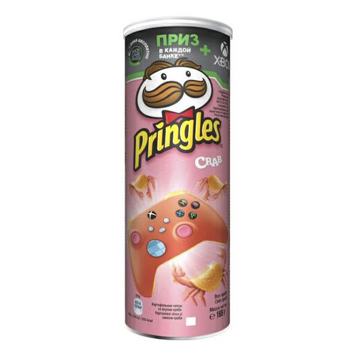 Чипсы картофельные Pringles краб 165 г