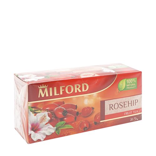 Чайный напиток ягодный Milford Rosehip в пакетиках 2 г х 20 шт