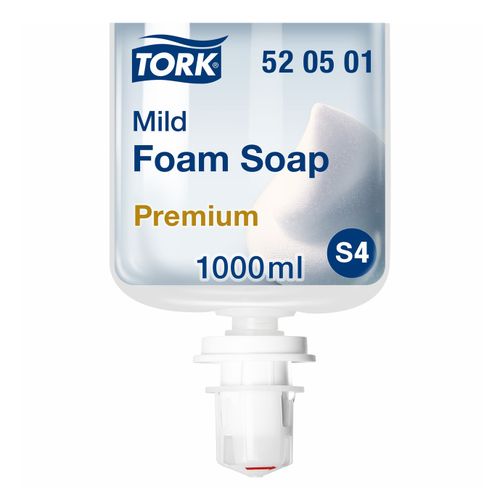 Туалетное мыло-пена жидкое Tork S4 1 л