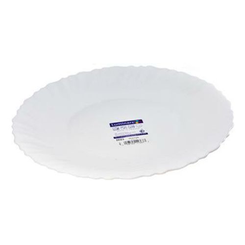 Тарелка для вторых блюд Luminarc Feston 25 см белая