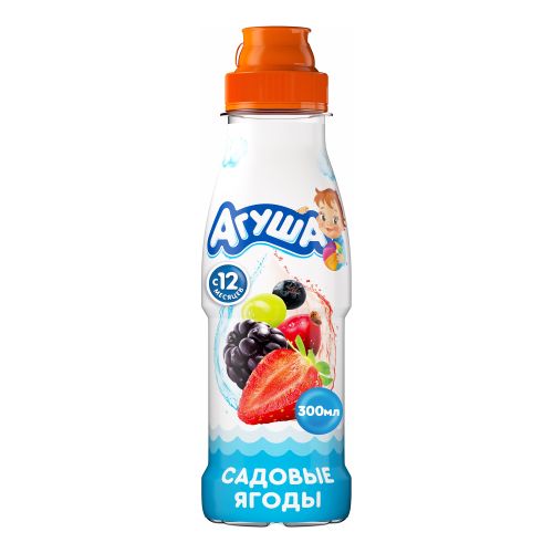 Напиток сокосодержащий детский Агуша Садовые ягоды с 12 месяцев 300 мл