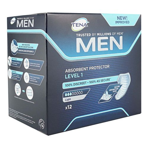 Вкладыши Tena Men level 1 урологические мужские 12 шт