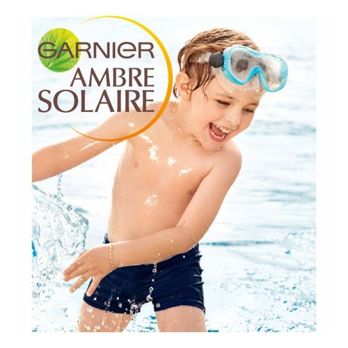 Спрей солнцезащитный Garnier Ambre Solaire Эксперт защита Kids Анти-песок для тела SPF 50 детский сухой 200 мл
