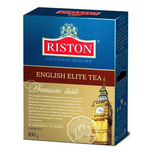 Чай черный Riston English Elite цейлонский байховый с ароматом бергамота 100 г