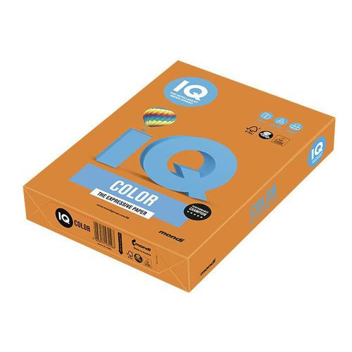Бумага для печати IQ Color яркая оранжевая А4 80 г/м² 500 листов