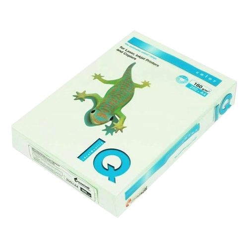 Бумага для печати IQ Color пастель светло-зеленая А4 160 г/м² 250 листов