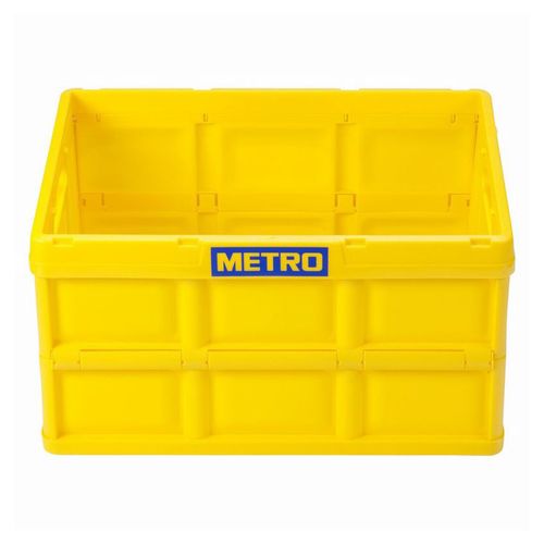 Ящик универсальный Metro Professional 46 л желтый