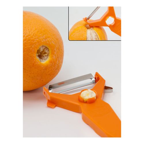 Овощечистка-декоратор Börner Trend треугольный оранжевый