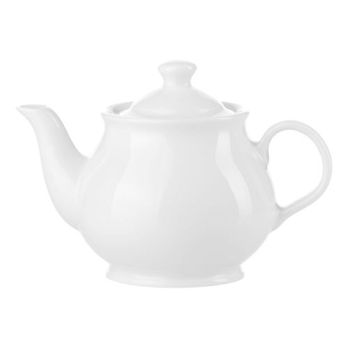 Чайник заварочный Башкирский фарфор Классик белый 400 мл