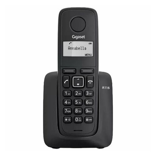 Телефон Siemens Dect Gigaset А116 черный