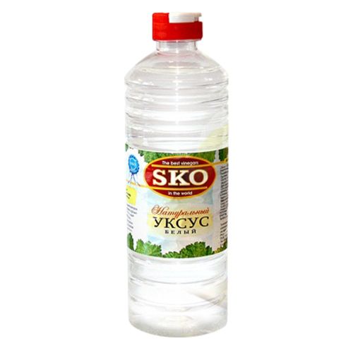 Уксус SKO натуральный белый 5% 0,5 л - купить с доставкой на дом в ...