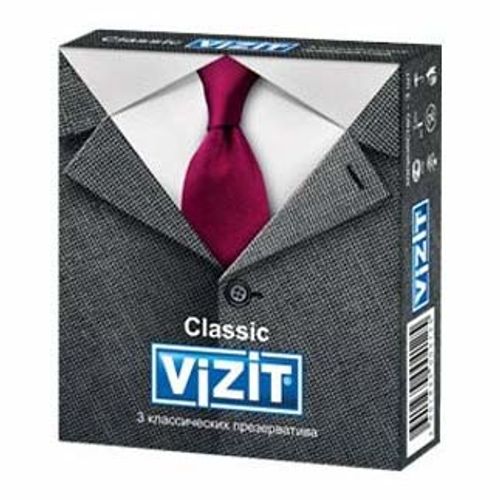 Презервативы Vizit Classic Классические 3 шт