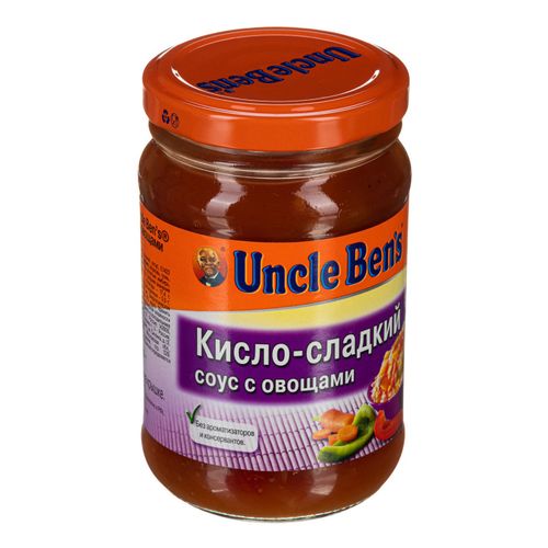 Соус Uncle Ben's кисло-сладкий с овощами 210 г