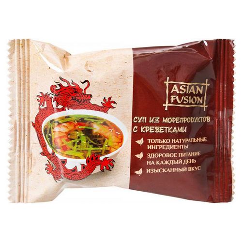 Суп Asian Fusion из морепродуктов с креветками 12 г