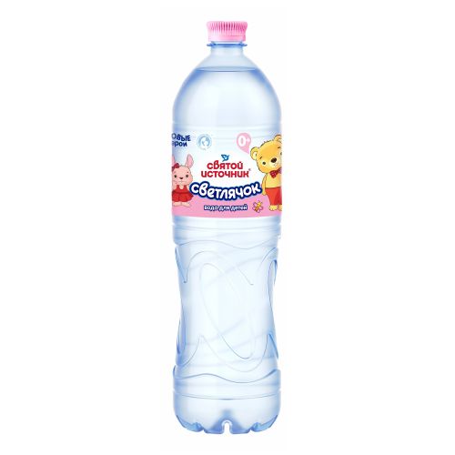 Вода детская питьевая Святой Источник Светлячок негазированная с рождения 1,5 л
