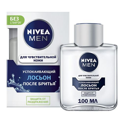 Лосьон Nivea Men успокаивающий после бритья мужской для чувствительной кожи 100 мл