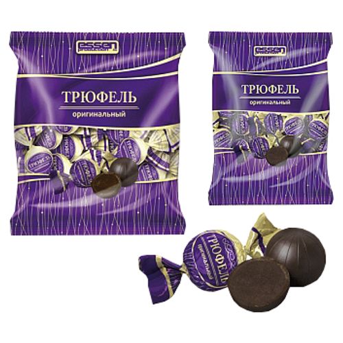 Конфеты глазированные Essen Трюфель оригинальный с шоколадно-трюфельной ...