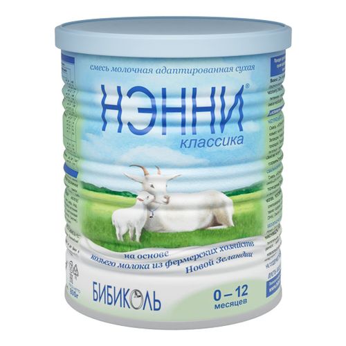 Смесь Нэнни Классика на козьем молоке с рождения 800 г купить для ...
