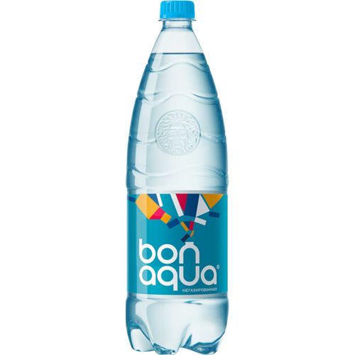 Вода питьевая BonAqua негазированная столовая 1,5 л