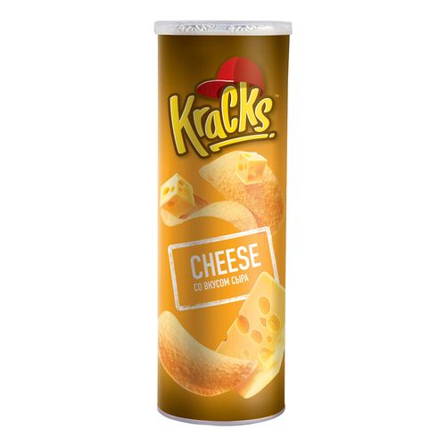 Чипсы картофельные Kracks со вкусом сыра 160 г