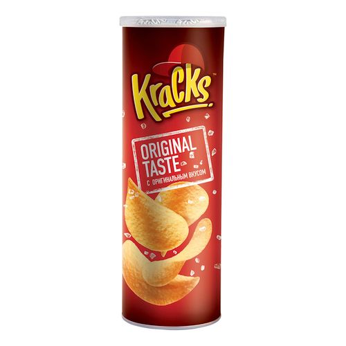 Чипсы картофельные Kracks с оригинальным вкусом 160 г