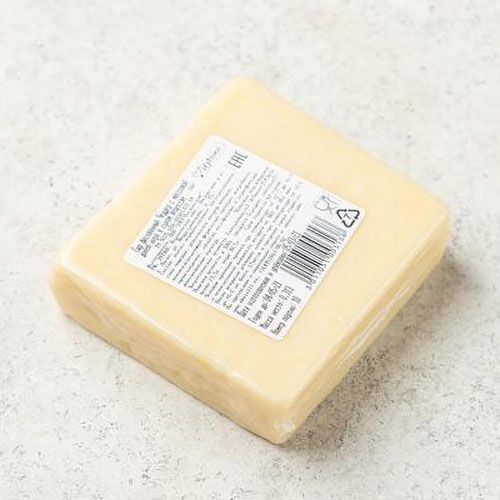 Сыр твердый ВкусВилл Чеддер 45% БЗМЖ ~240 г