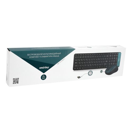 Комплект клавиатура и мышь Smartbuy SBC-222358AG-K USB черный